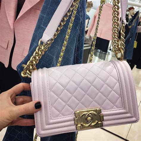 chanel pink boy